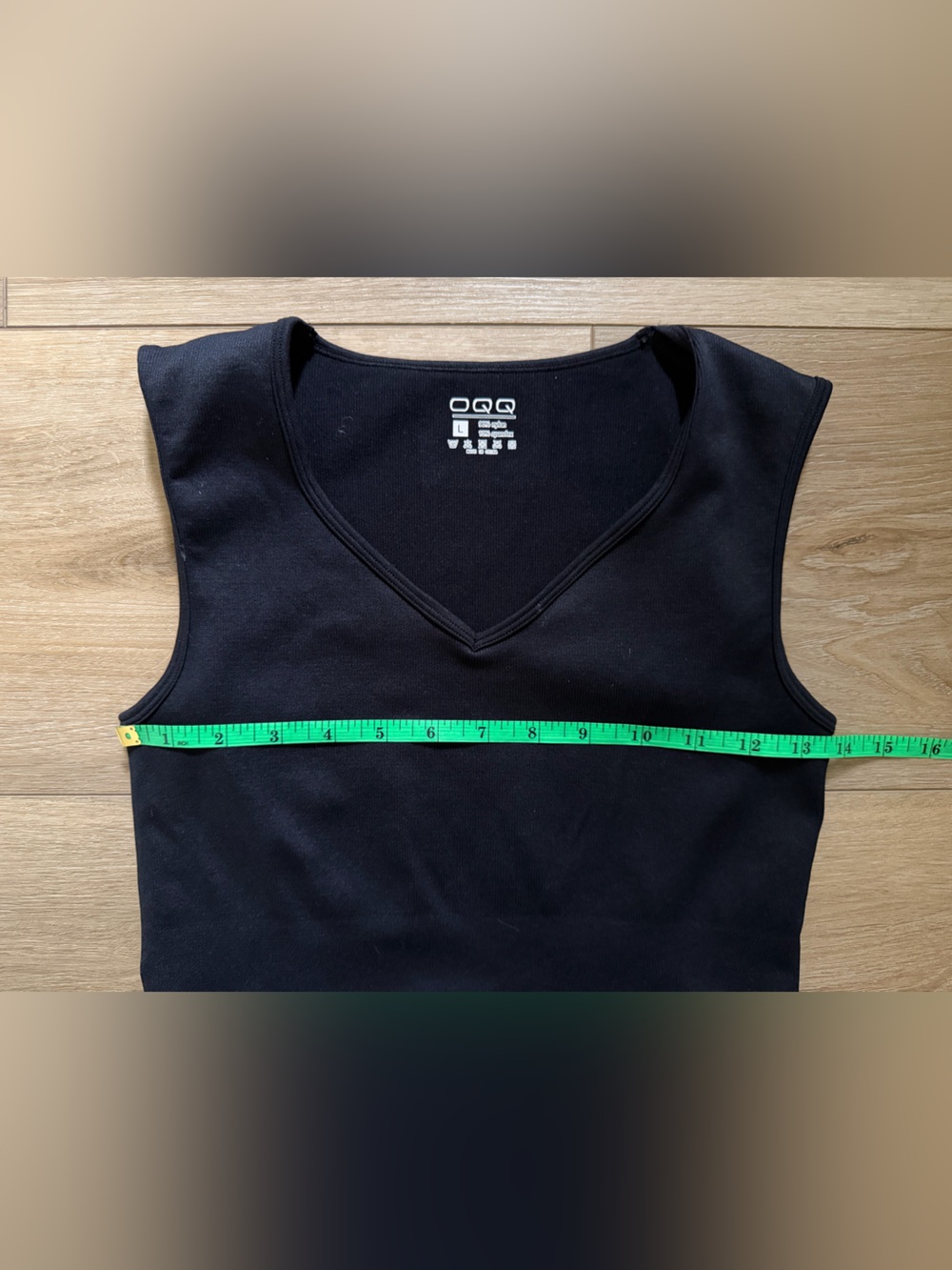 OQQ Black Bodysuit